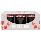 Kates Preserving Jam Jar 150ml Set of 6